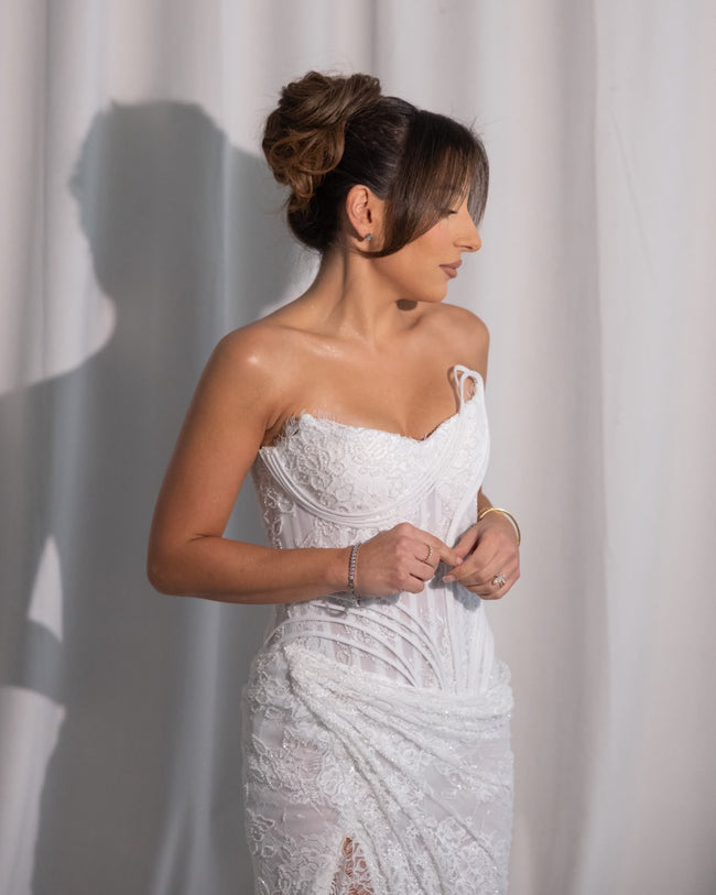 Zaure White Serena Dress